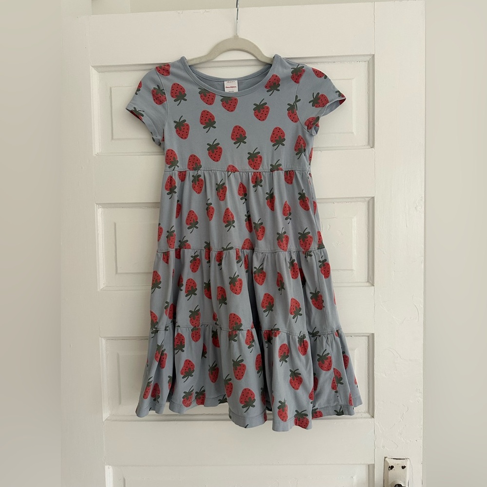 Hanna Andersson Strawberry Dress Size 10